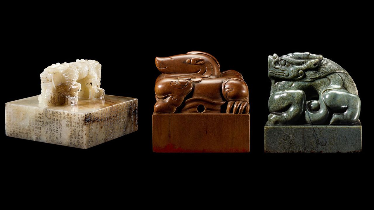 Chinese jade seals