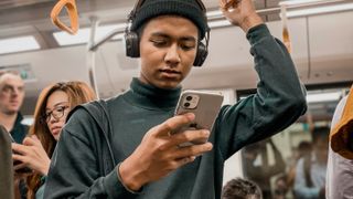 Gen Z on phone