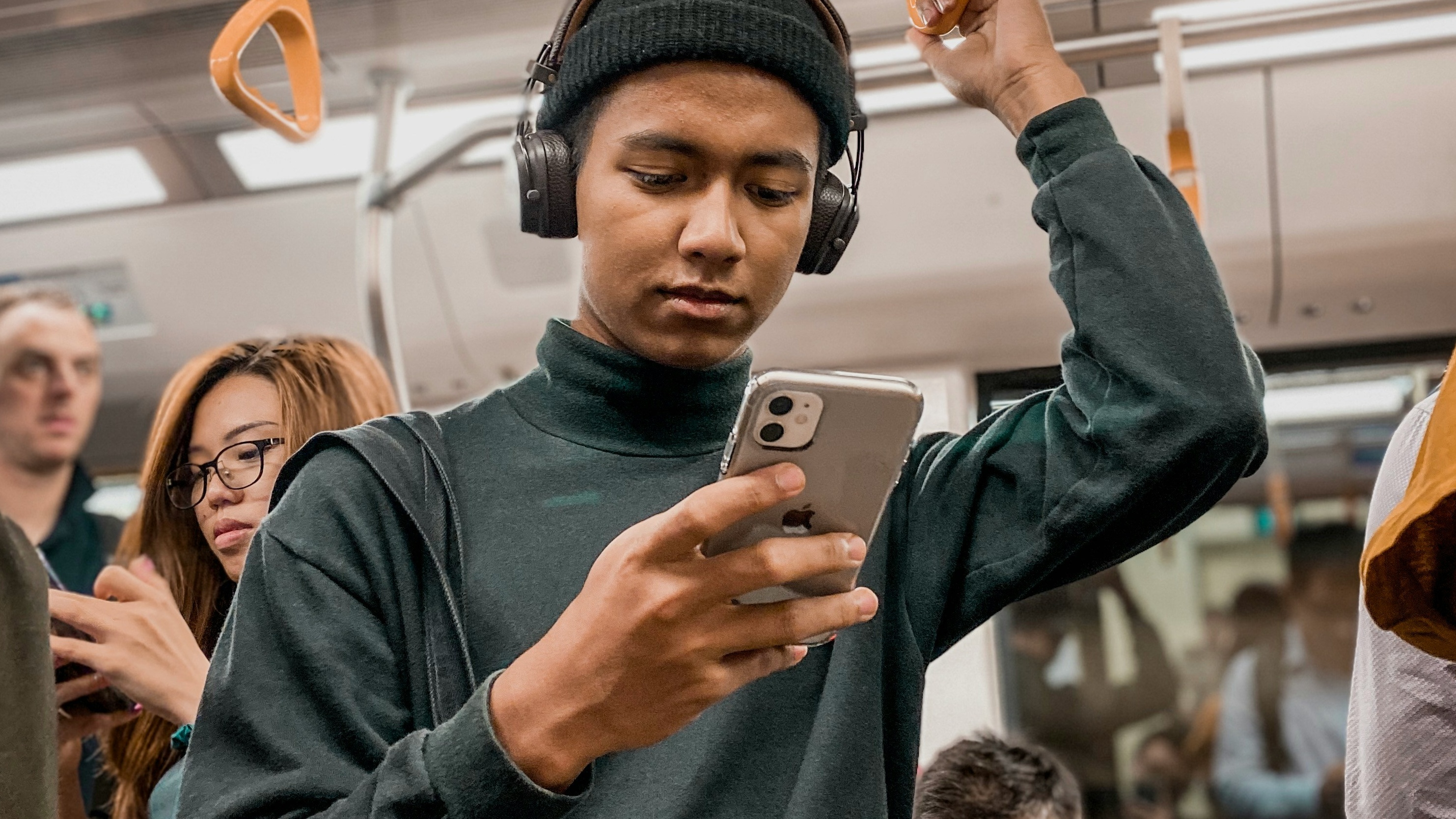 Gen Z on phone