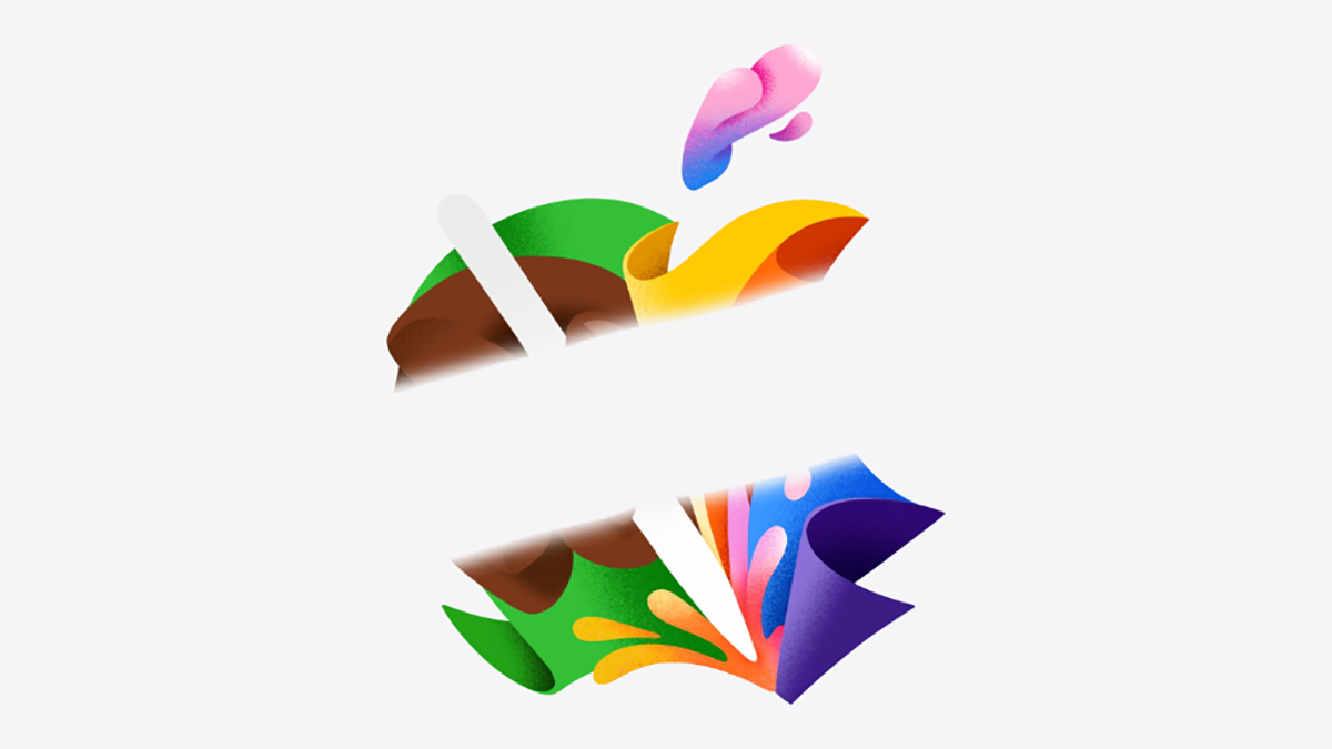 Erasable Apple event logo