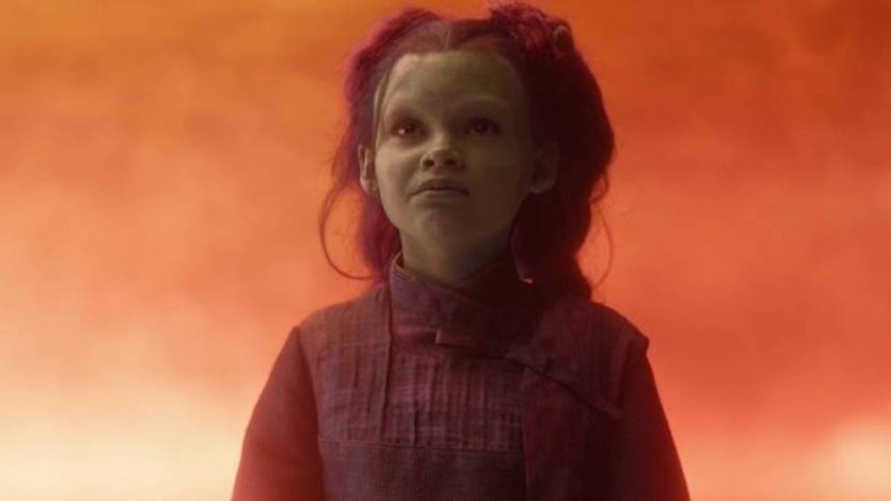 Ariana Greenblatt als junge Gamora
