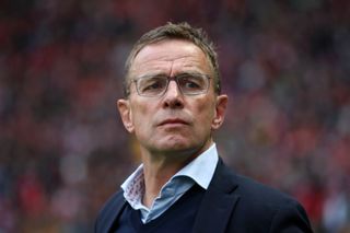 Manchester United interim manager Ralf Rangnick