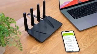 ExpressVPN Aircove on desk