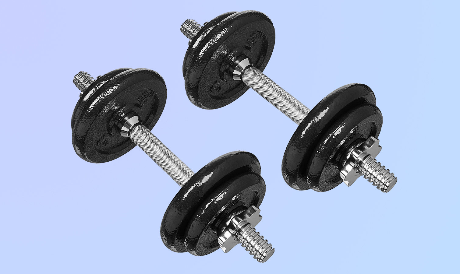 Best adjustable dumbbells: Amazon Basics Adjustable Barbell Dumbbells