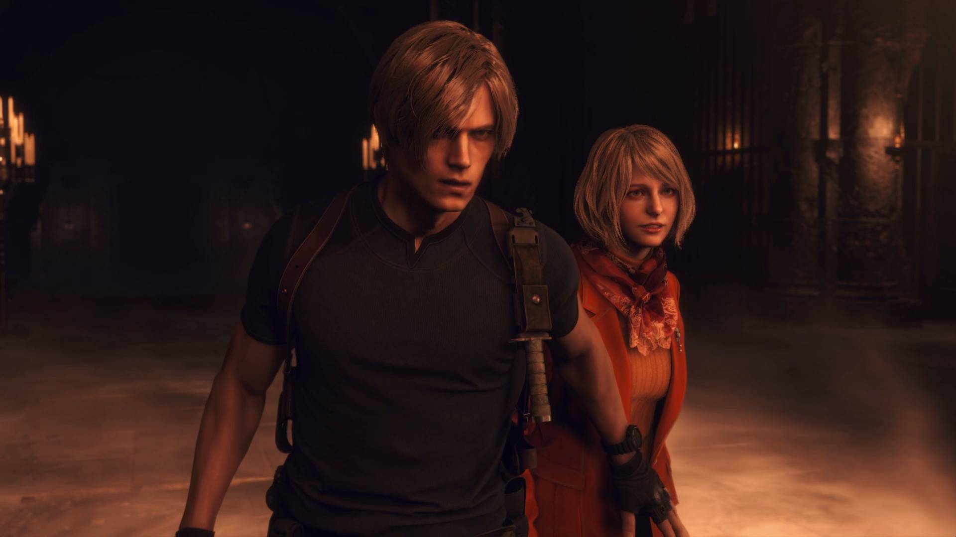 New Resident Evil 4 Remake Leon Checks Up On Ashley VS Original 