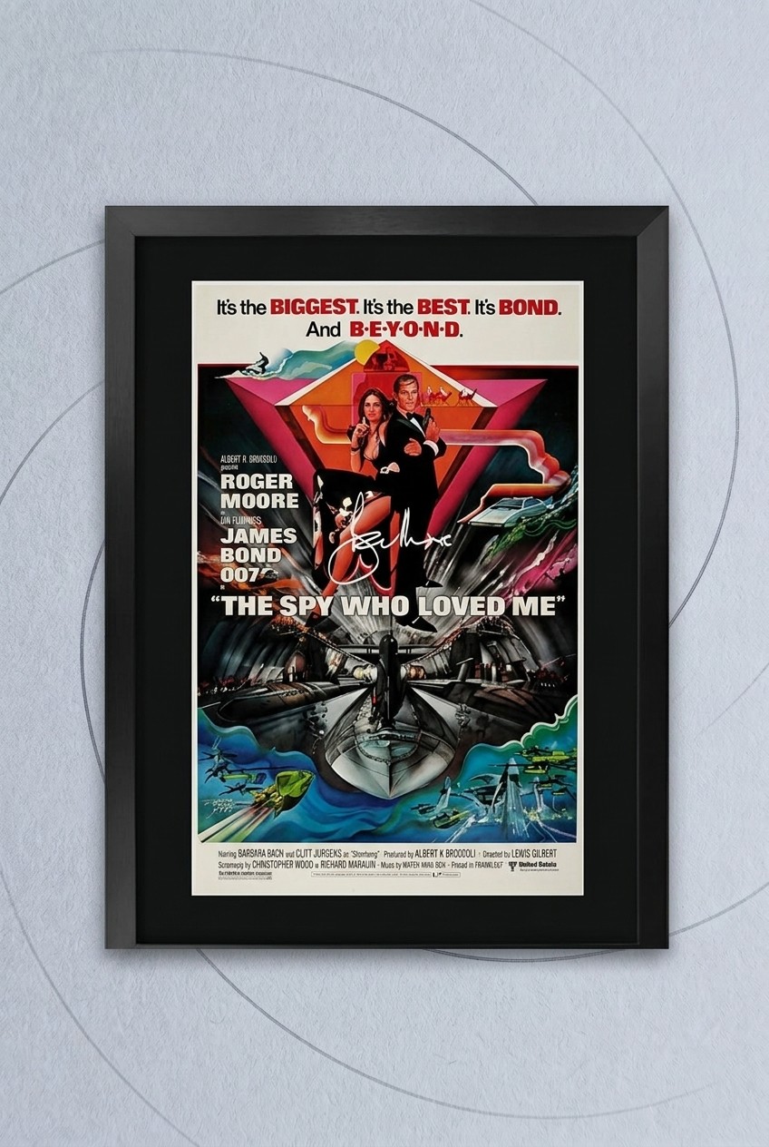 James Bond home office gear on a gunmetal background