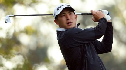 Keita Nakajima practice round at Augusta National