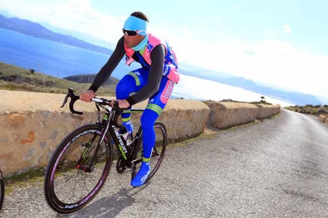 Alessandro Petacchi (Lampre - Merida) might not be as fast as he used to be but he's still one of the team's best riders