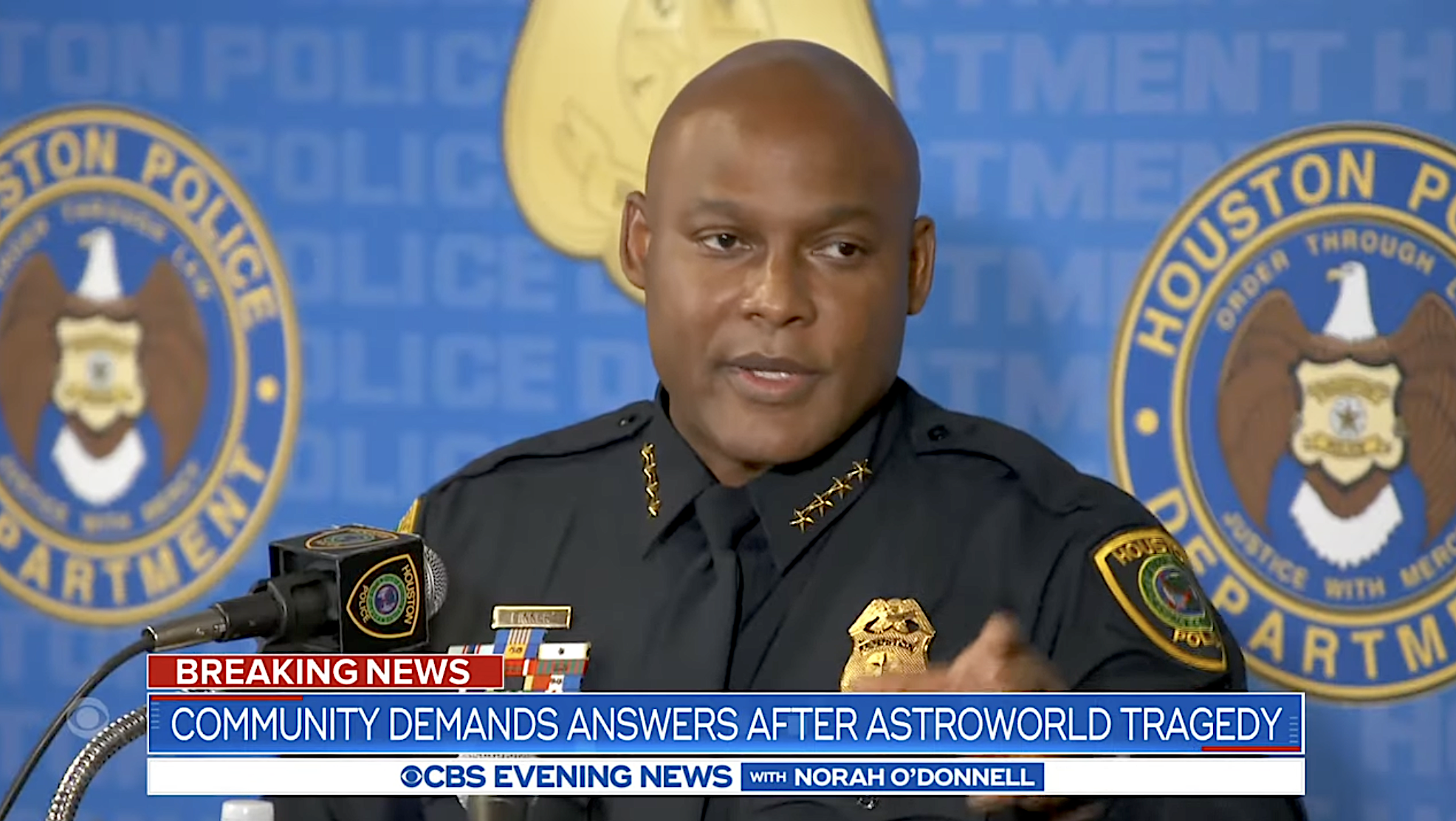 Houston Police Chief Troy Finner