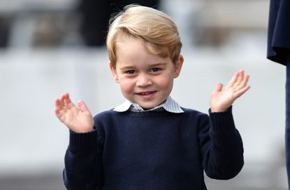 prince george special appearance queen christmas broadcast