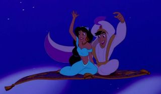 aladdin old movie magic carpet