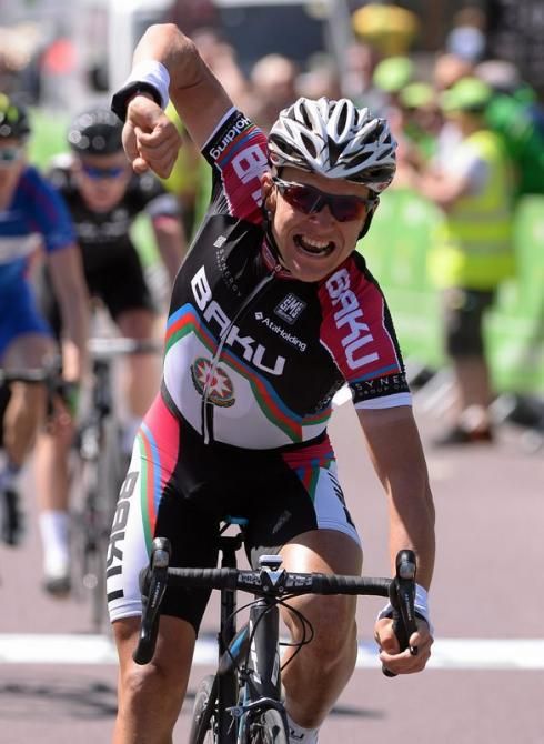 Kirill Pozdnyakov (Synergy Baku) wins Stage 4 at the An Post Ras