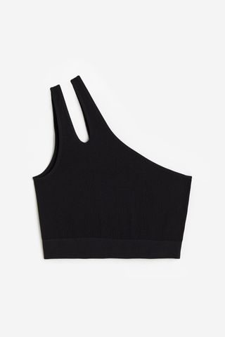 Seamless One-Shoulder Top