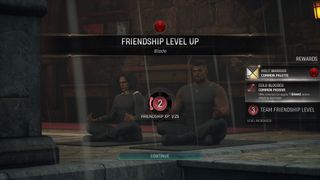 Meditating with Blade in Midnight Suns