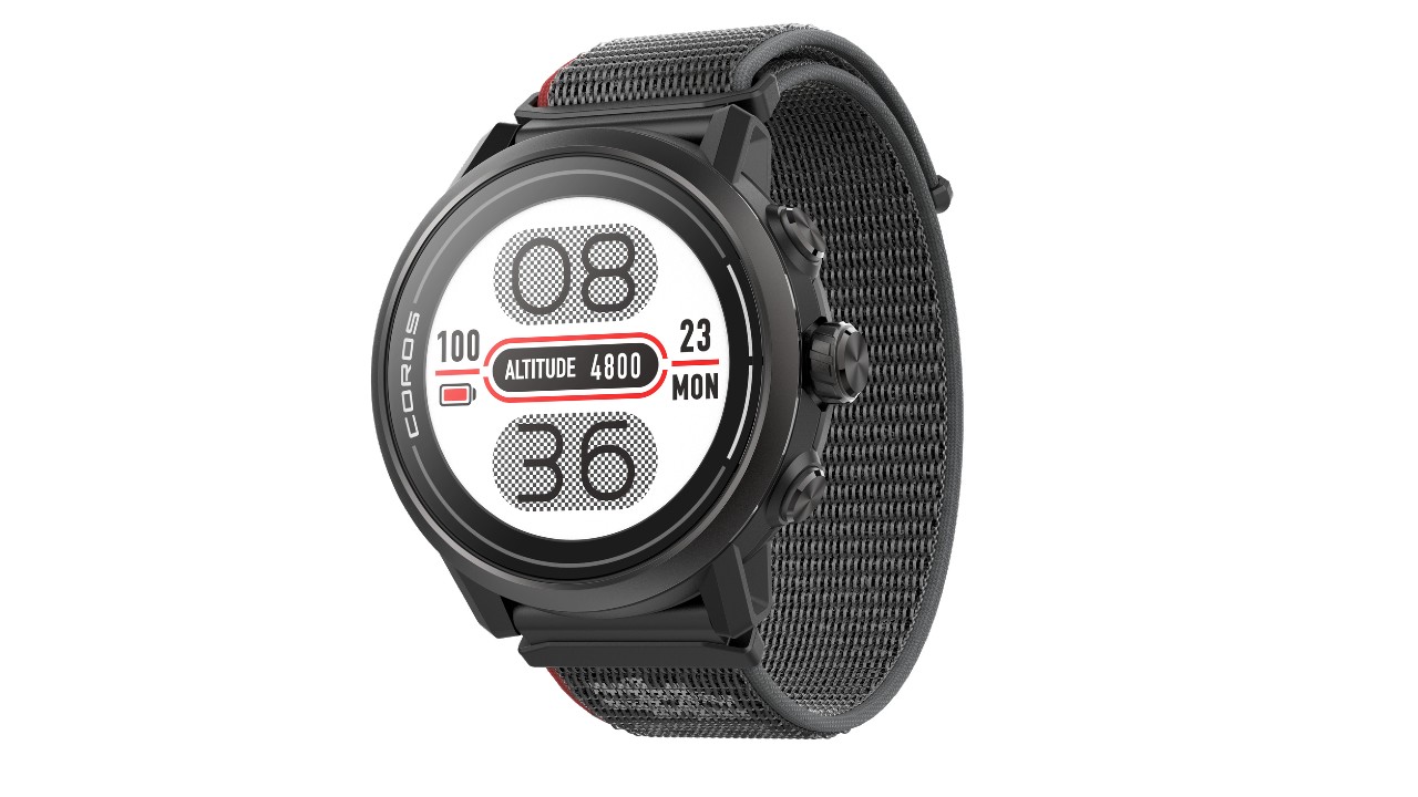 Coros Apex 2 in black