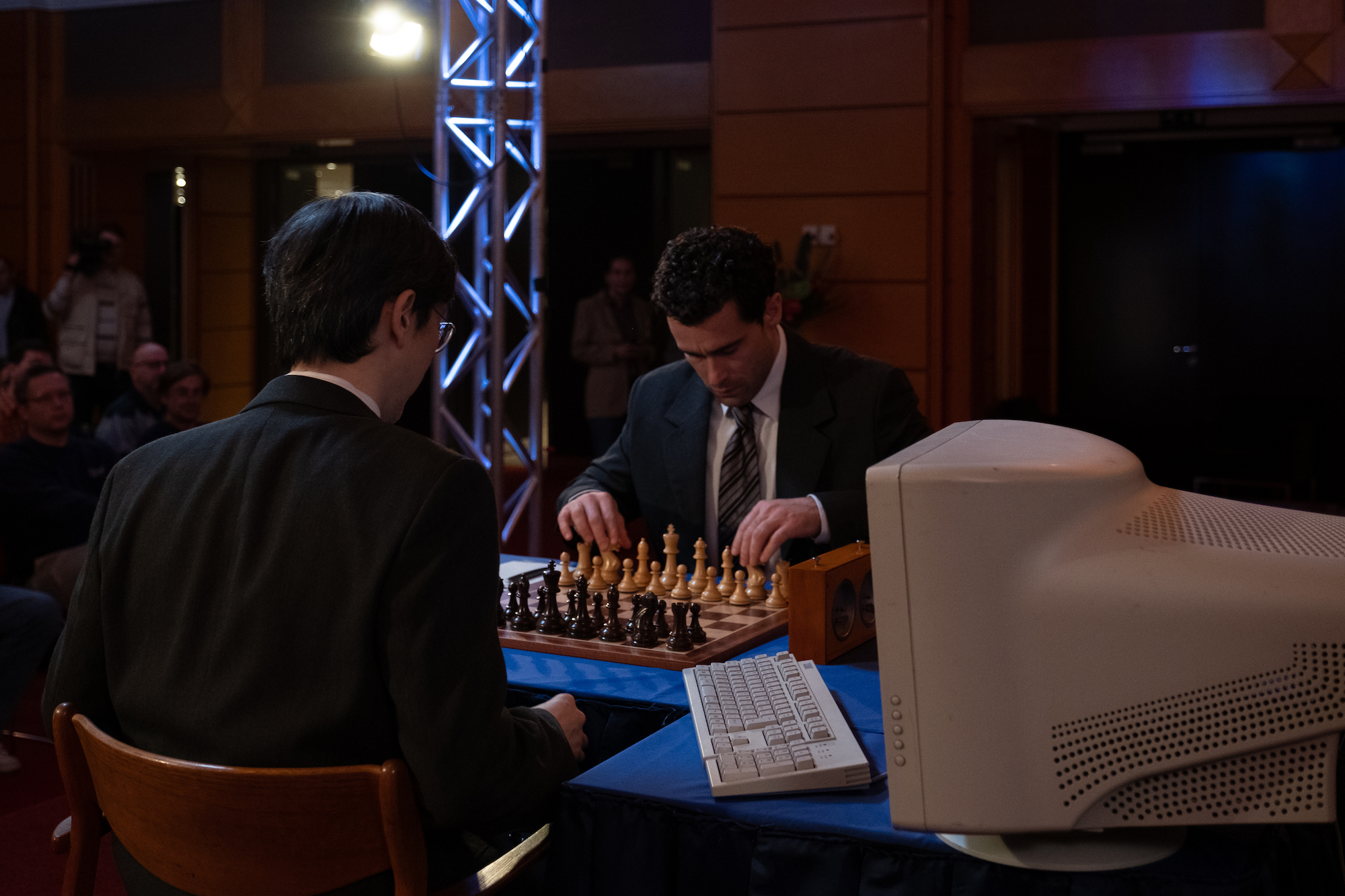 There's plenty of tense chess action in Rematch.