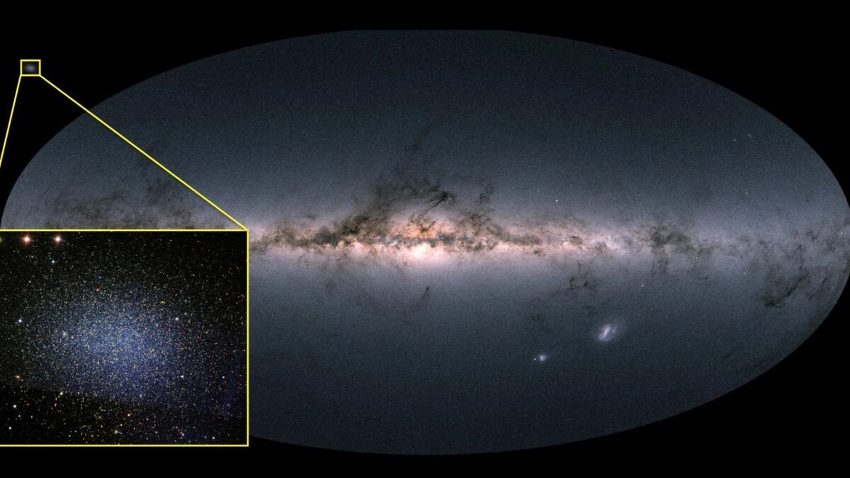 The Leo I dwarf galaxy has an enormous black hole at its center.