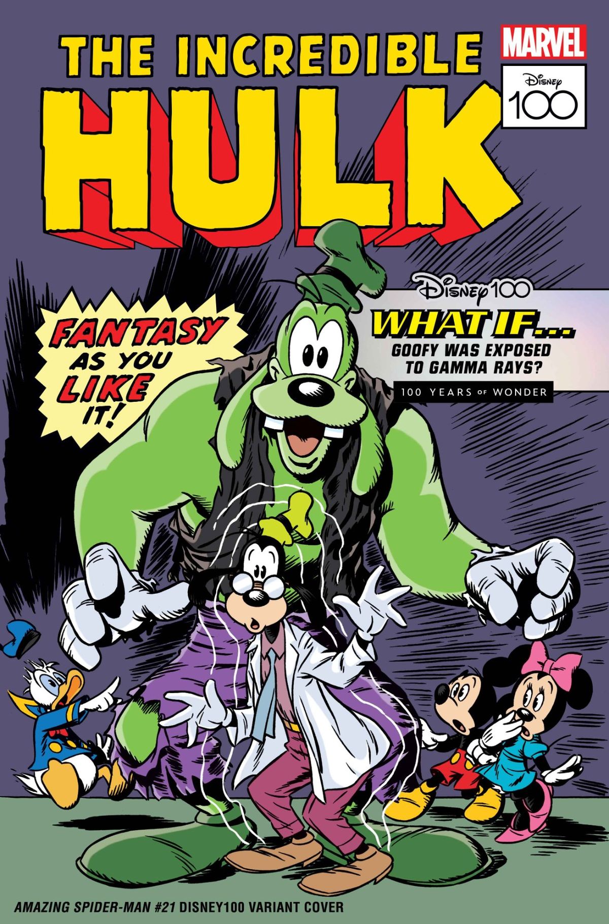 Disney 100 variant covers