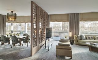 The two sprawling suites at The Berkeley hotel each feature a large terrace