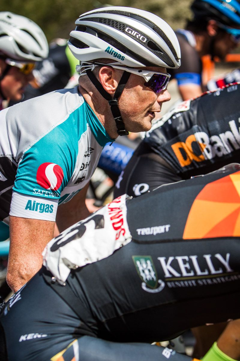 Chris Horner (Airgas) made it back to American racing today in Redlands