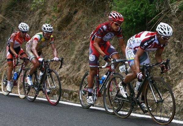 Attacks came thick and fast on the climbs