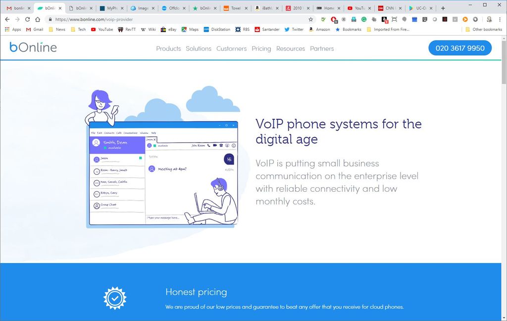 BOnline VoIP Review | TechRadar