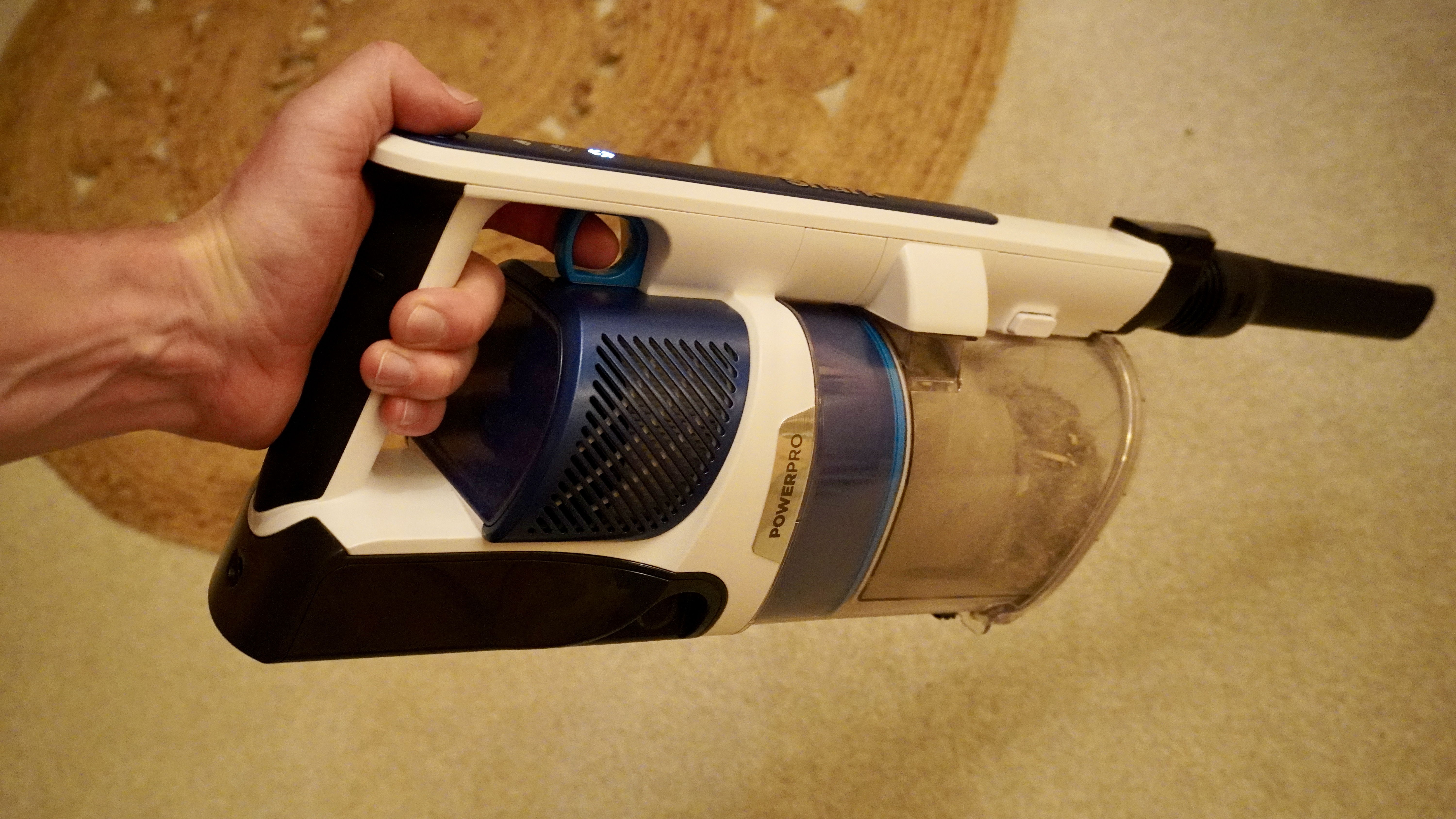 Shark PowerPro IZ380UK on test in a home