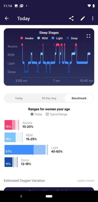 Fitbit Sleepstages Benchmark Android