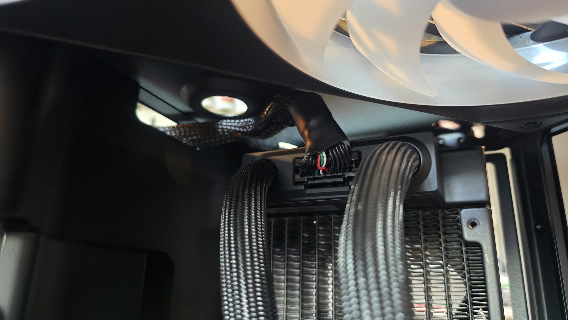 NZXT Kraken Elite 360 liquid cooler set-up inside a gaming PC.