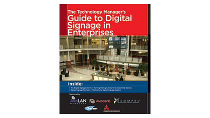 Guide to Digital Signage in Enterprises