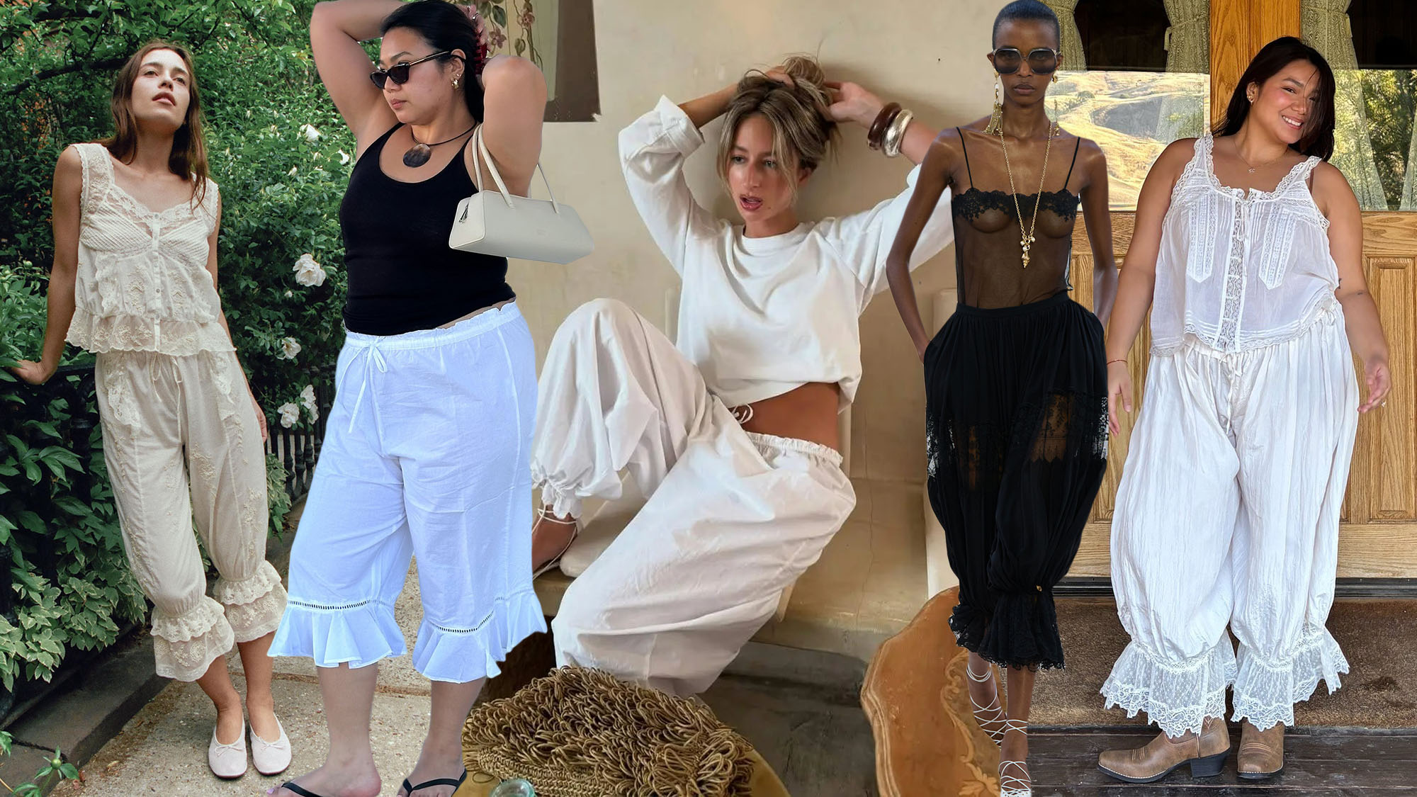 Group of Gen Z Women wearing Capris