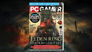PC Gamer magazine Elden Ring: Shadow of the Erdtree issue cover