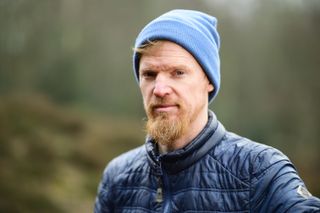 Viltrox AF 85mm F1.4 Pro lens sample gallery: man in blue beanie hat, outdoors