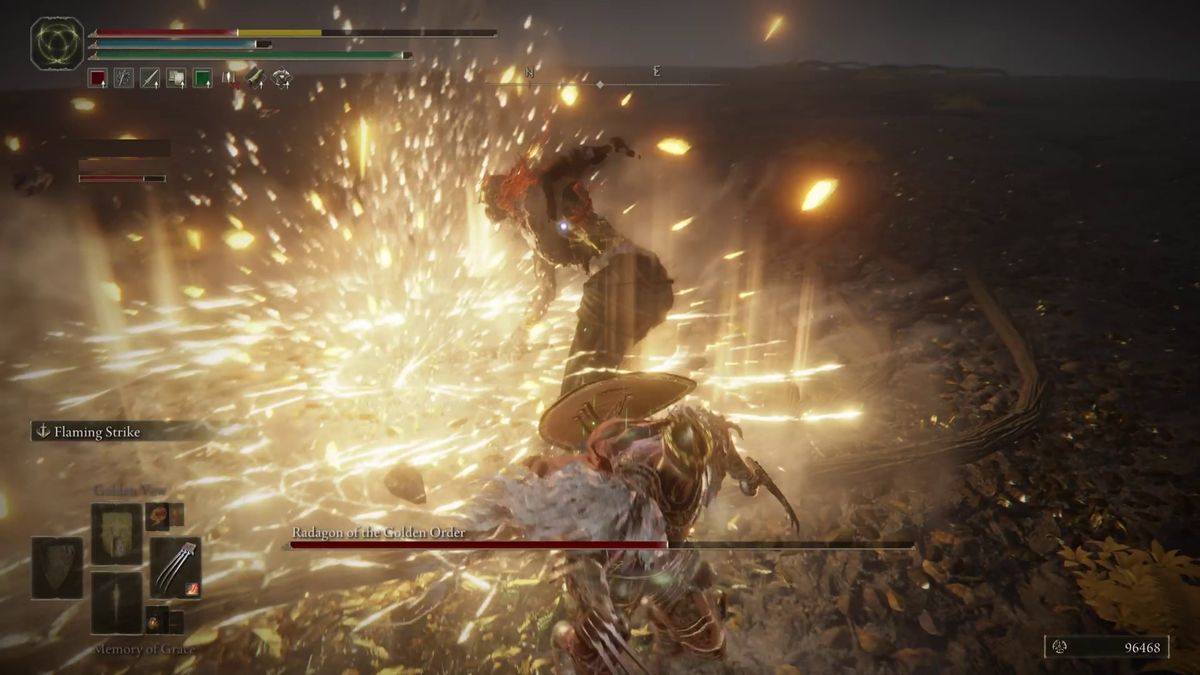 Elden Ring Radagon boss fight | GamesRadar+