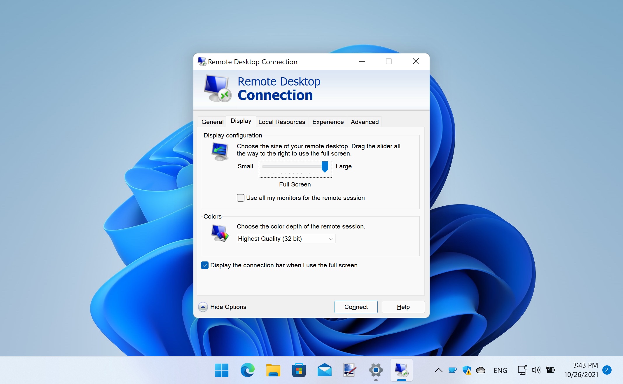 Cara menggunakan Remote Desktop di tangkapan layar Windows 11