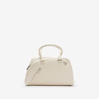 Small Shield Twin Bowling Bag in Soap - Women | Burberry® Official