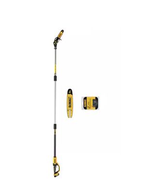 Cordless Battery Powered Pole Saw Kit with Battery & Charger 
