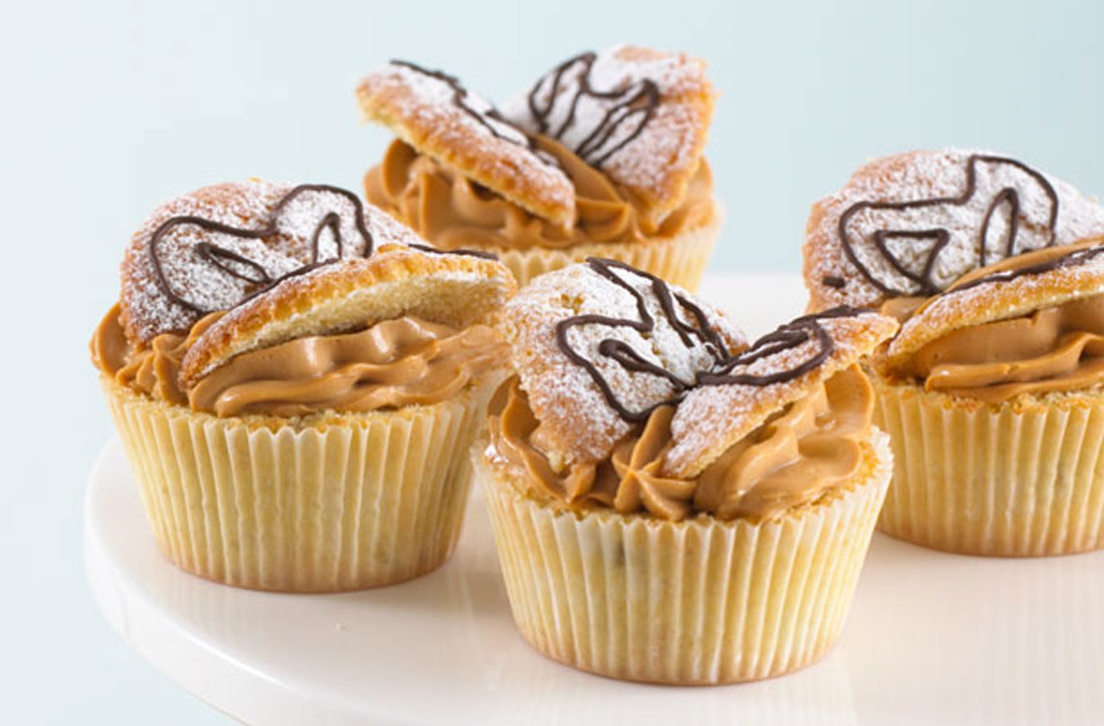 Annabel Karmel’s Banana butterfly fairy cakes