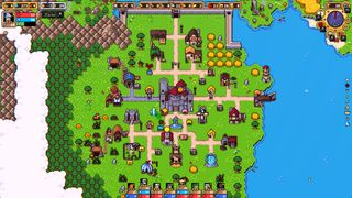 Screenshot from videogame Super Fantasy Kingdom