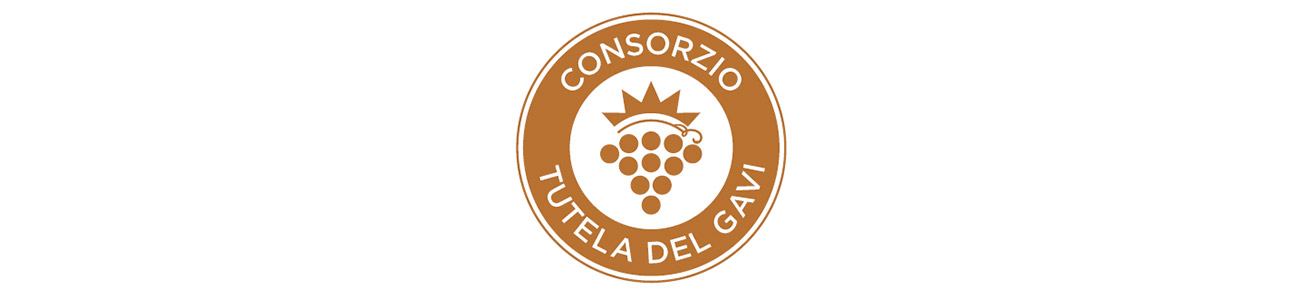Consorzio del Gavi logo, with grapes in the middle