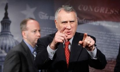 Sen. Jon Kyl (R-AZ), who has headed tax cut negotiations, says no one should have their taxes raised in such a bad economy.