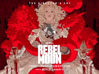 The teaser art for Rebel Moon: The Director's Cut.