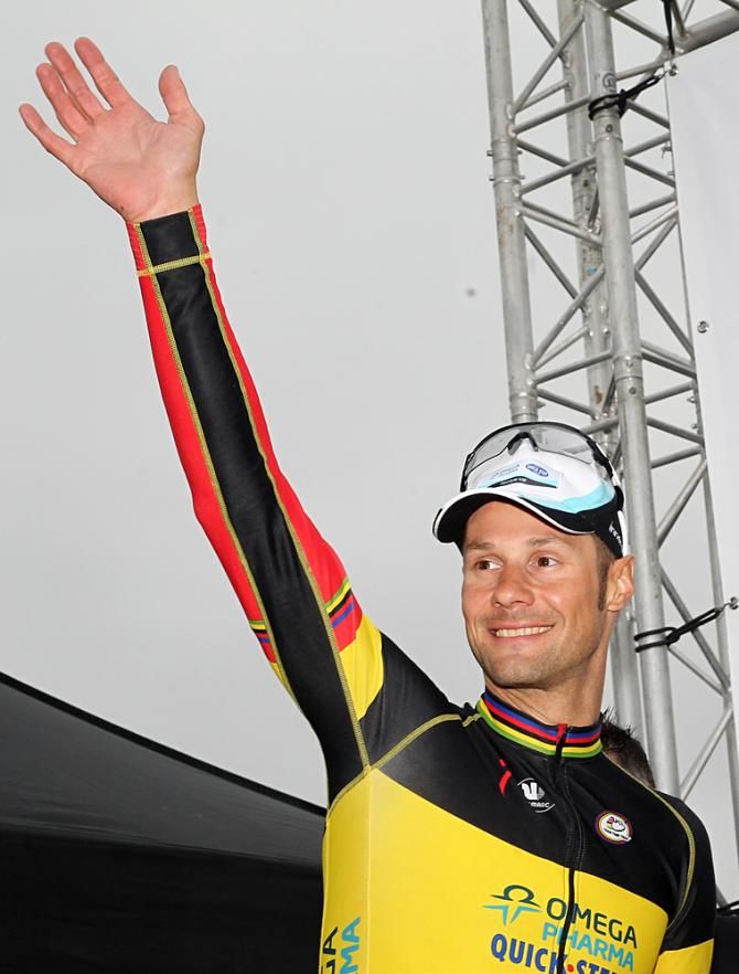 Belgian champion Tom Boonen got his first win of 2013 in Heistse Pijl