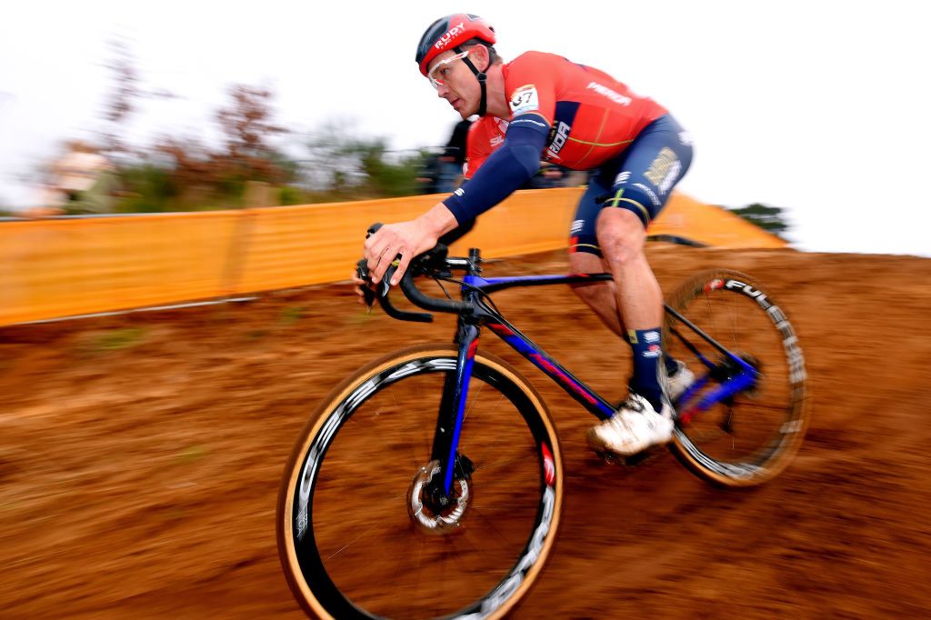 Heinrich Haussler racing Heusden-Zolder World Cup