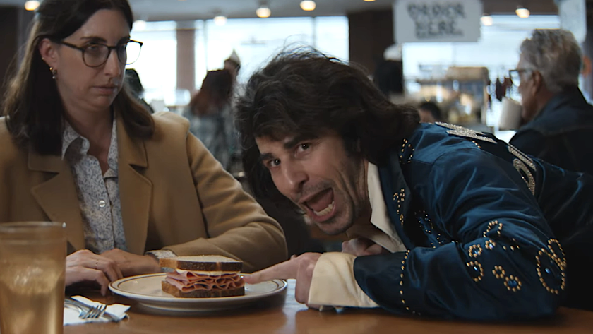 Andy Samberg as Neil Diamond in Hellmann's Super Bowl ad