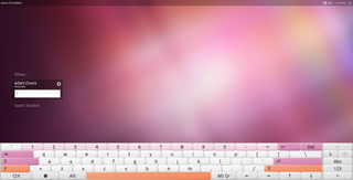 LightDM's Onscreen Keyboard