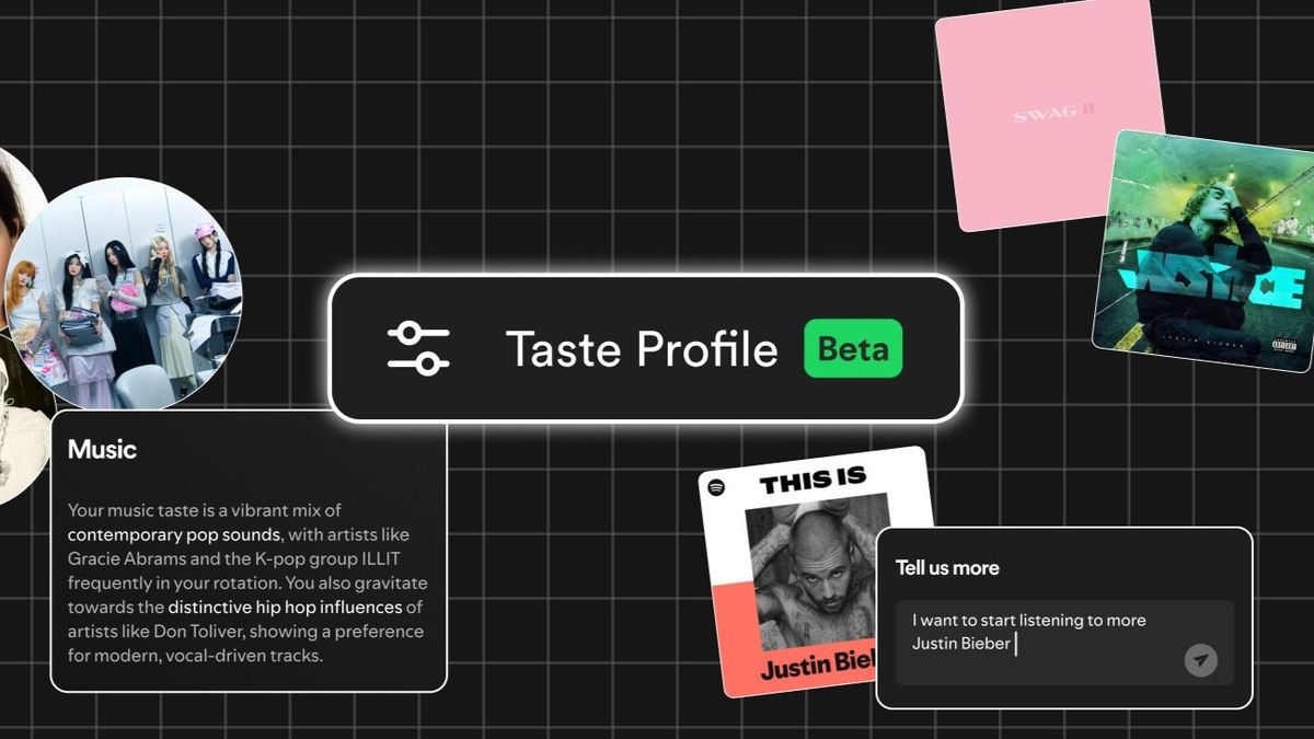 All to your liking: Spotify's 'Taste Profile' beta puts you
in charge of the music you find
