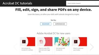 Download Acrobat - Adobe Acrobat's tutorials homepage