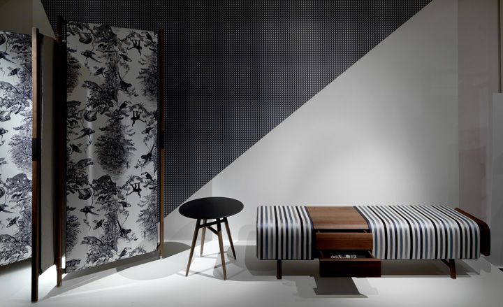 Eight-piece capsule furniture collection titled &#039;Les Nécessaires d&#039;Hermès&#039;.