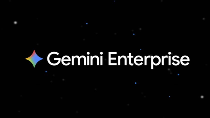 The Gemini Enterprise branding and sample imagery.